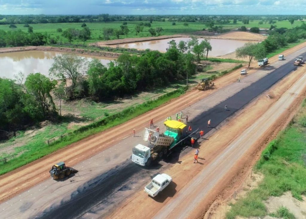 Obras del segundo lote de la Ruta de le Leche avanzan a buen ritmo