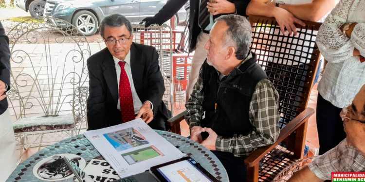 Presentaron los planos para la instalación de una Facultad de Derecho de la UNA en Benjamín Aceval