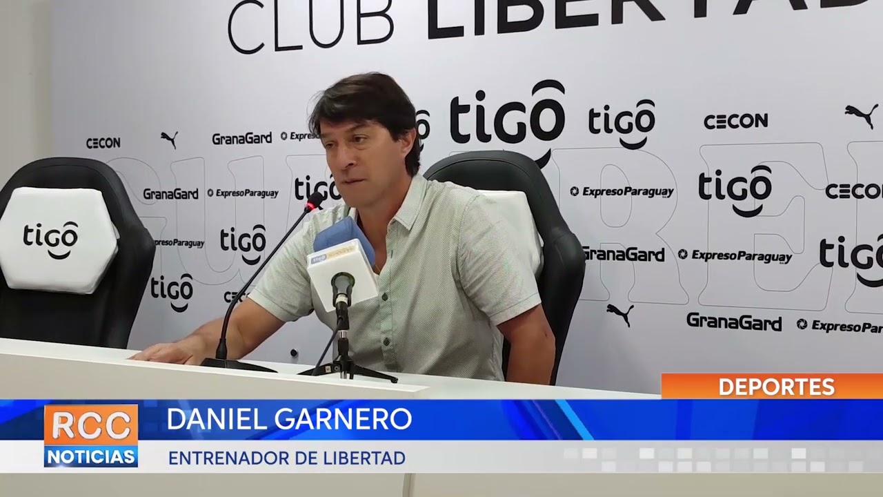 Libertad vs Cerro Porteño: Palabras del DT Daniel Garnero