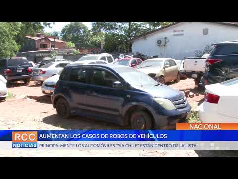 Advierten sobre la gran cantidad de robo de vehículos vía Chile en el departamento Central