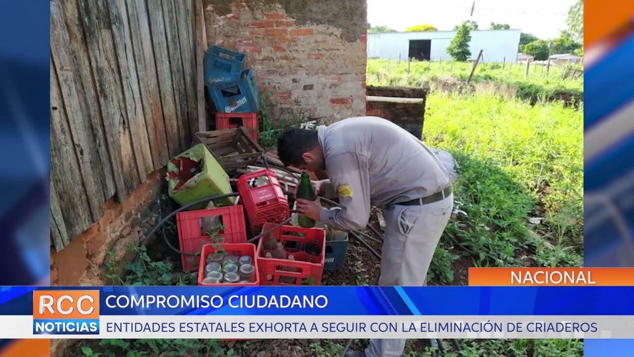 Apelan al compromiso ciudadano para eliminar criaderos y revertir situación de las arbovirosis