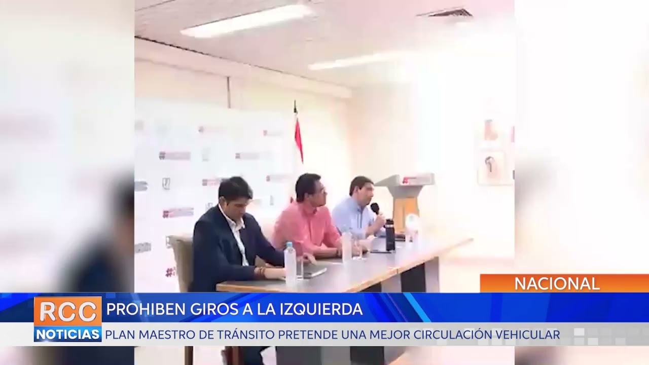 Prohiben giros a la izquierda en intersecciones importantes en Asunción