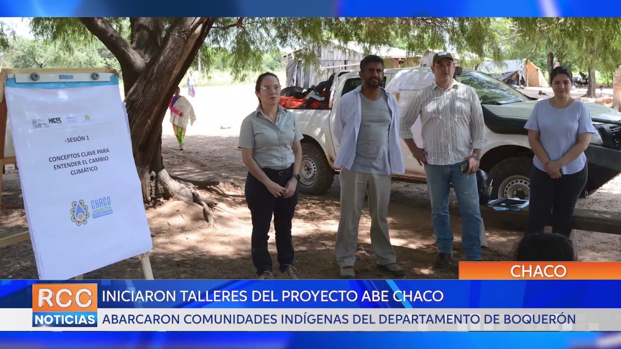 Inició ciclo de talleres del Proyecto AbE Chaco del 2023 con las comunidades de Boquerón