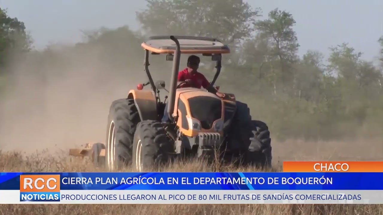 Plan Agrícola cierra con más de 80 mil frutas de sandías entre otras producciones en Boquerón