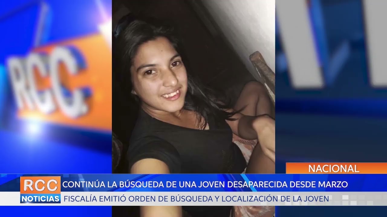 Continúa la búsqueda de una joven desaparecida desde marzo