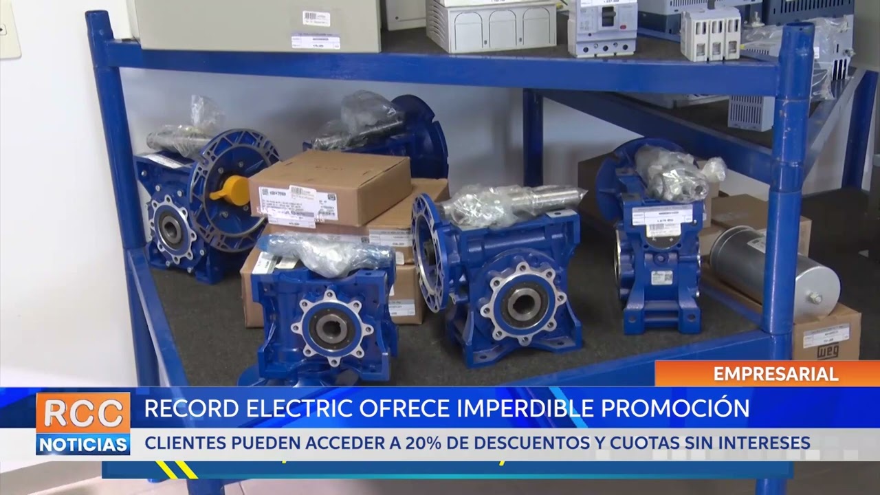 Record Electric ofrece hasta el 20% de descuento por todo el mes de abril