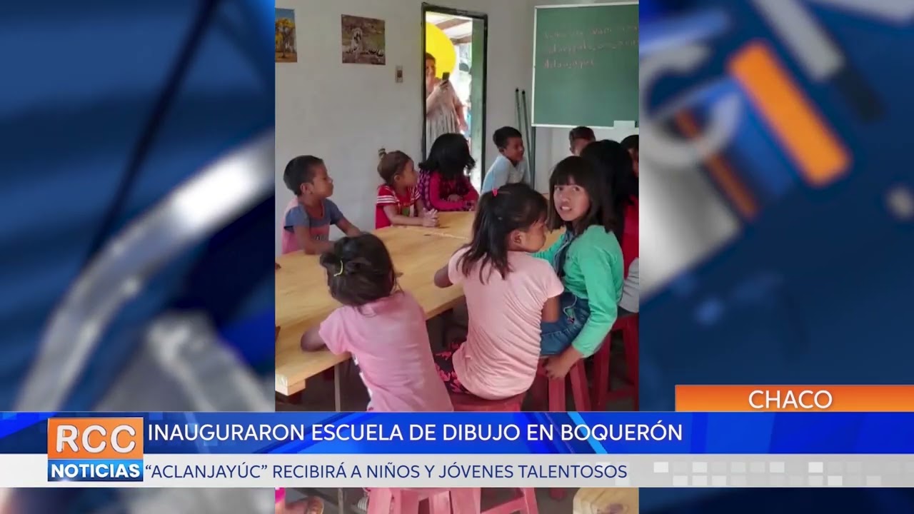 Nueva Escuela de Dibujo «Aclanjayúc» ya tiene lugar en el departamento de Boquerón