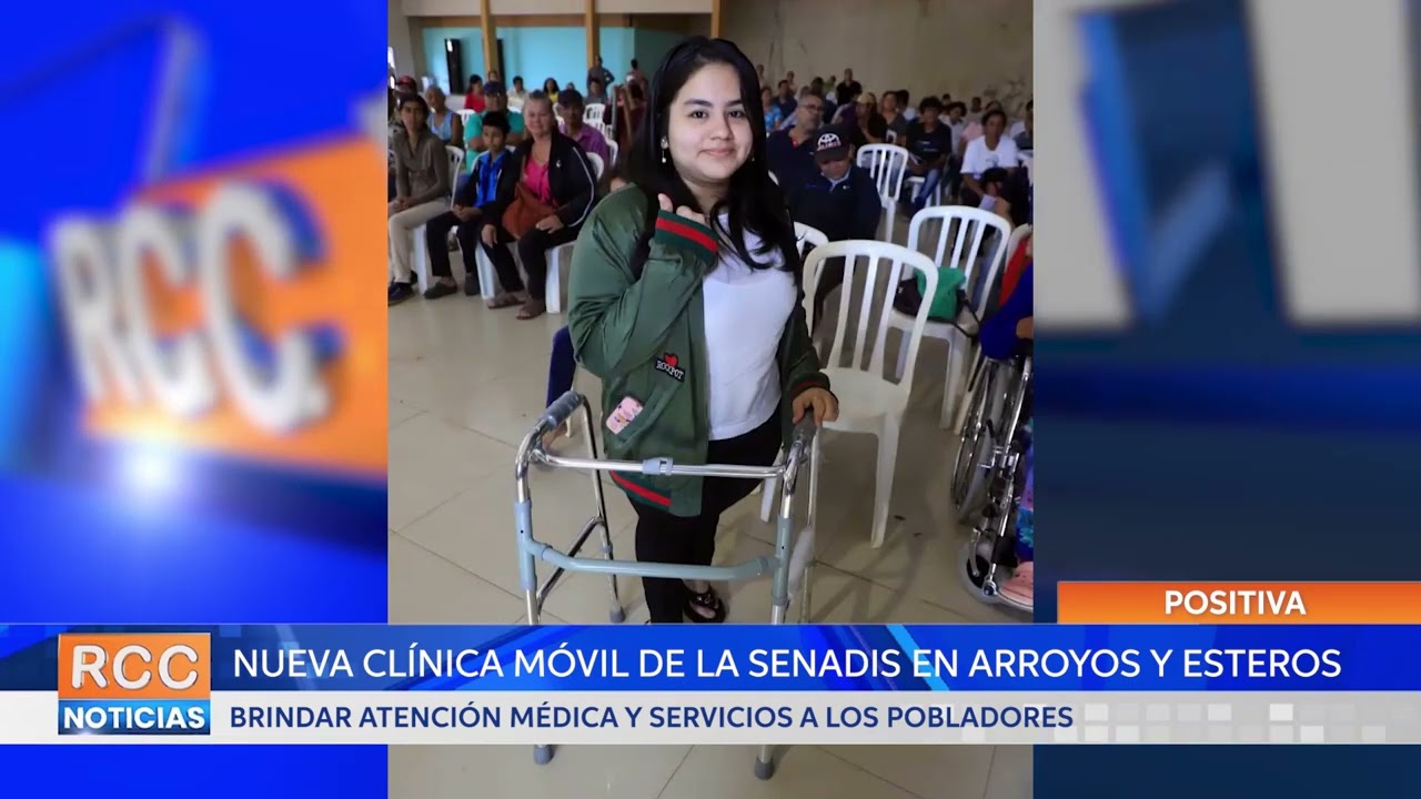 En Arroyos y Esteros ya opera la nueva clínica móvil de la SENADIS