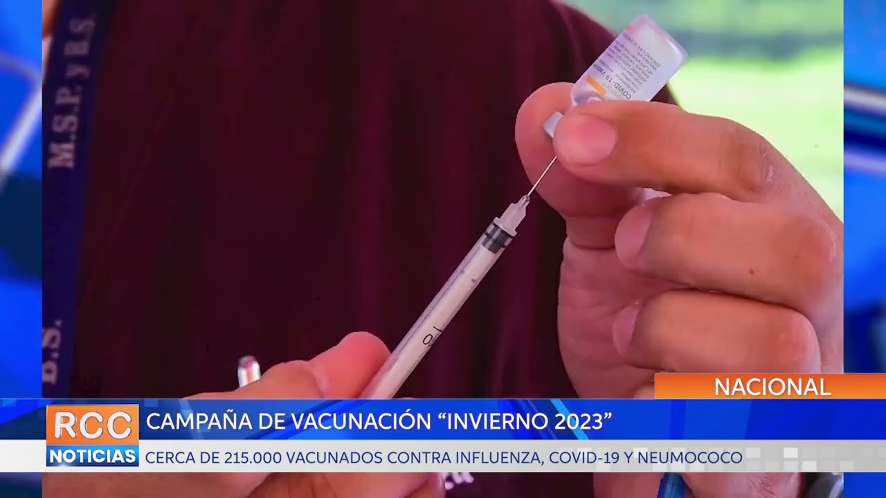 Cerca de 215.000 vacunados en la primera semana de la campaña “Invierno 2023”