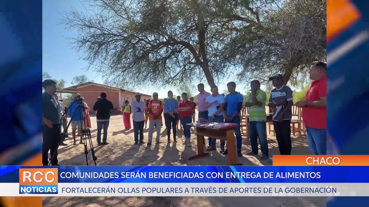 Gobernación de Boquerón entregará alimentos para ollas comunitarias del departamento