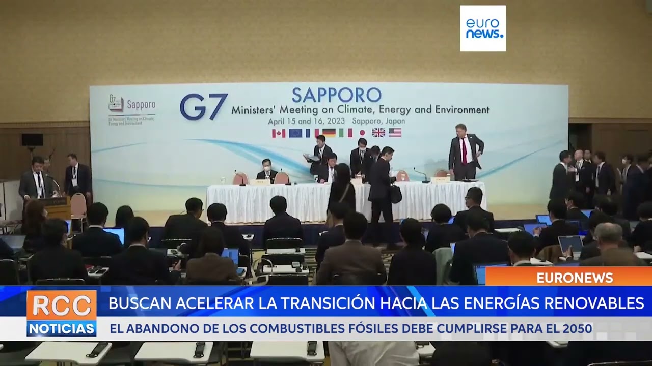 El G7 acelerará la transición hacia las energías renovables y cero emisiones antes de 2050