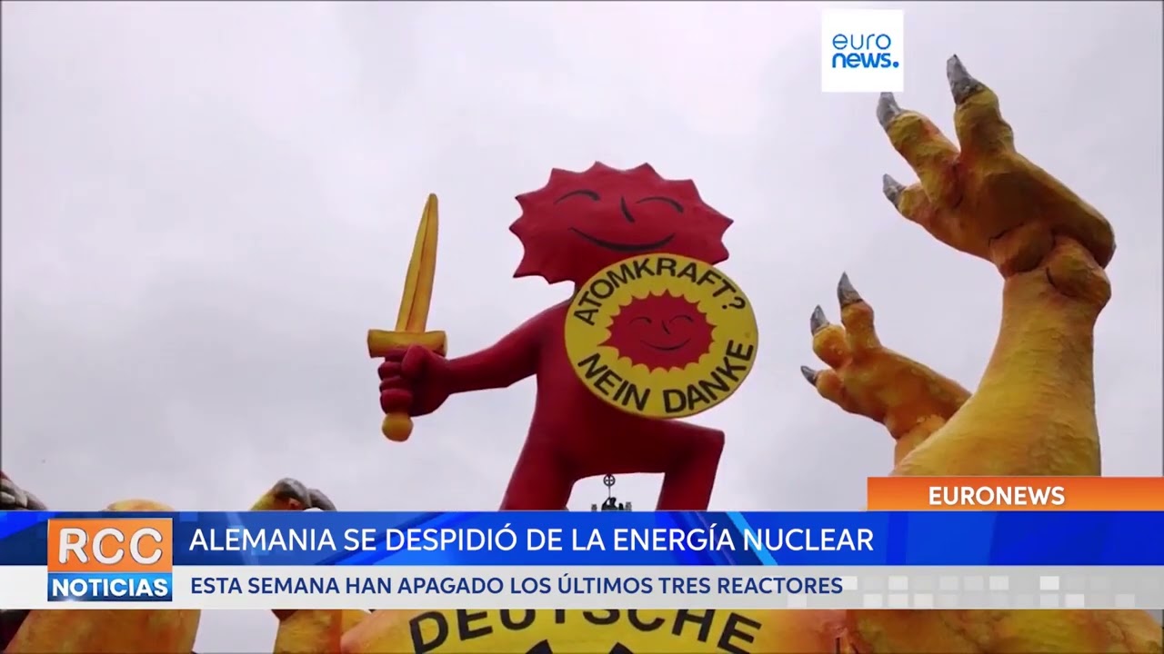 Alemania apaga sus últimos reactores y se despide de la energía nuclear
