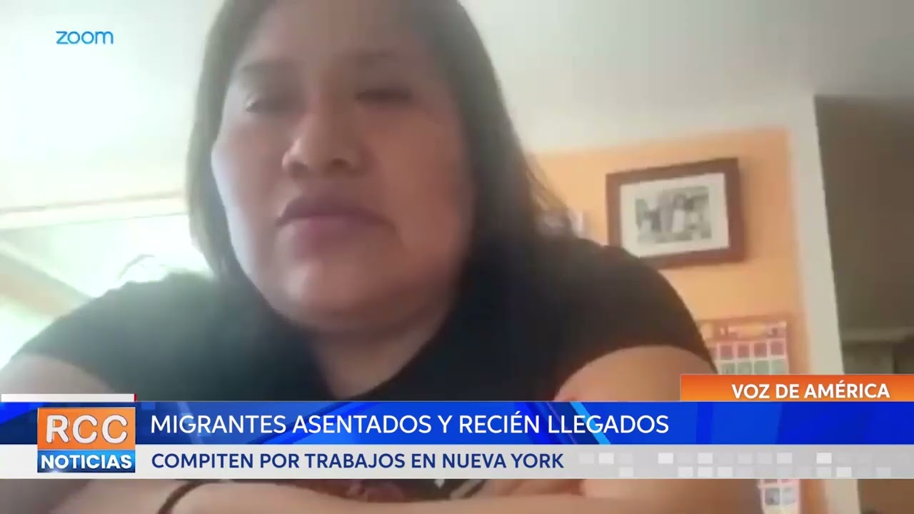 Migrantes asentados y recién llegados compiten por trabajos en Nueva York