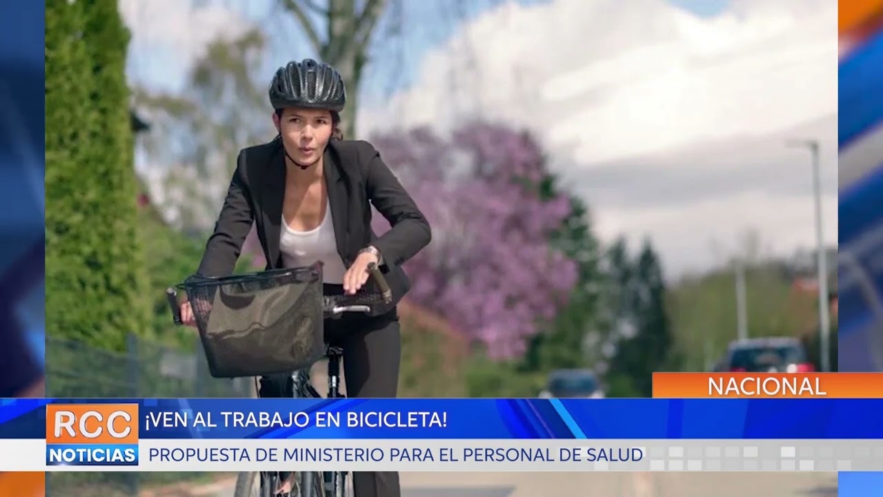 ¡Ven al trabajo en bicicleta!, propuesta de Ministerio para el personal de salud