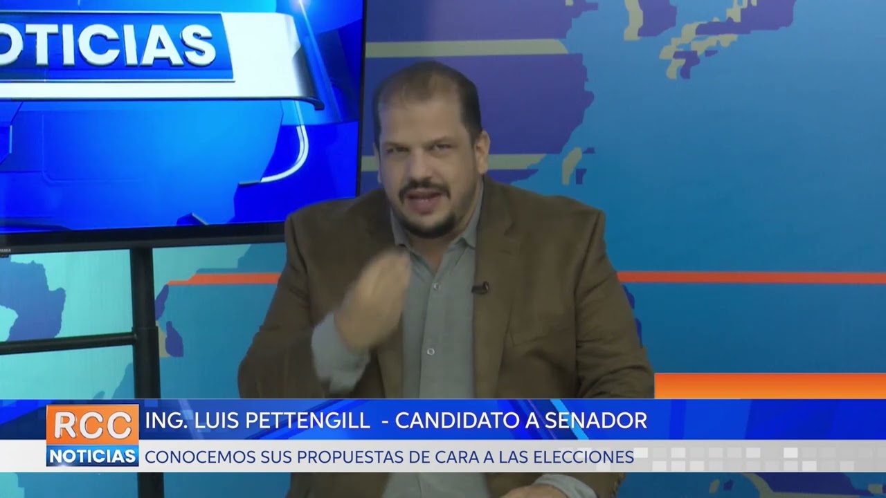 Entrevista con el Ing. Luis Pettengill, candidato a senador en RCC Noticias