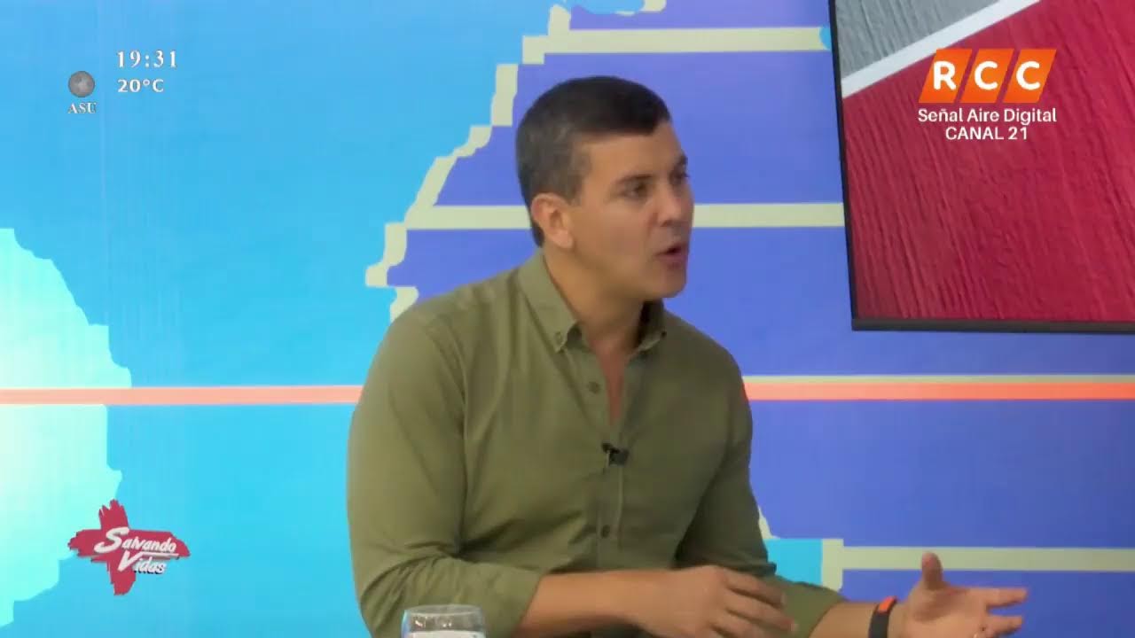 Salvando Vidas – Entrevista al candidato presidencial por la ANR – Santiago Peña