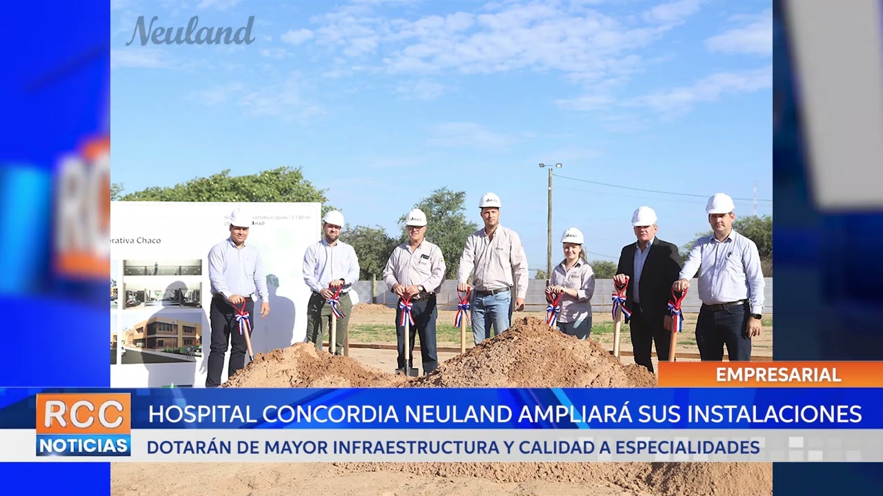 Hospital Concordia Neuland ampliará sus instalaciones