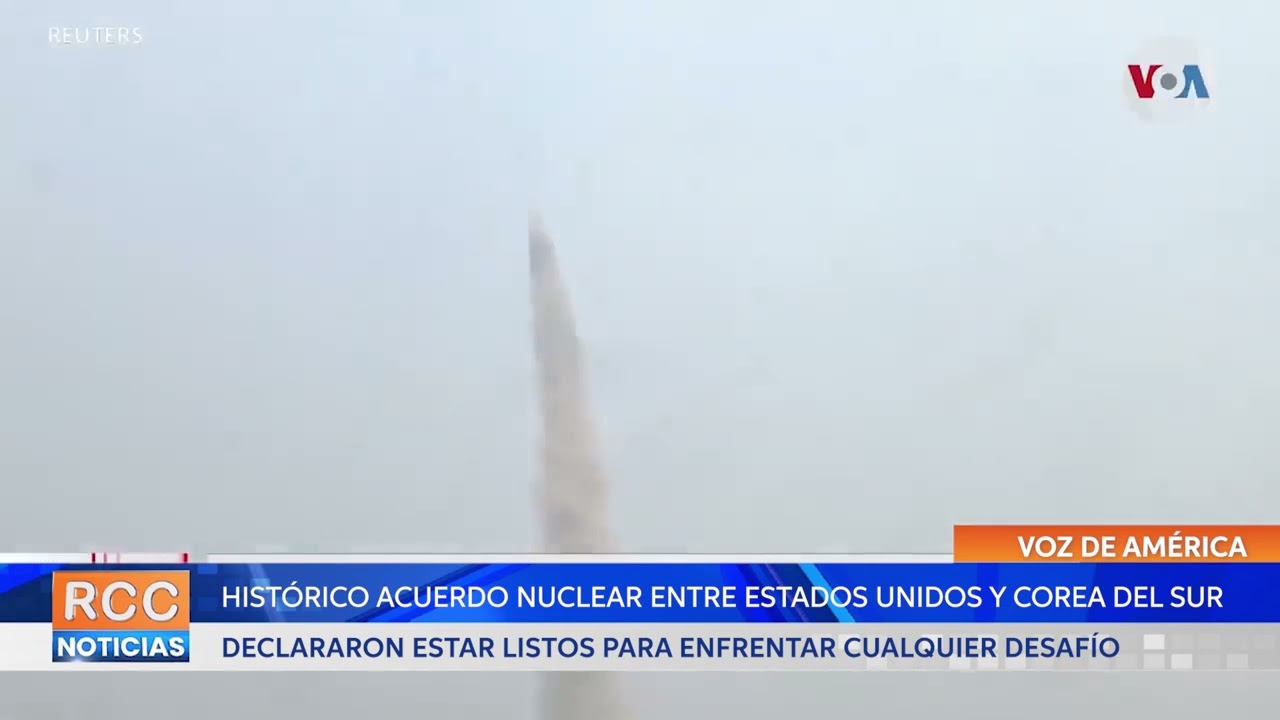 Histórico acuerdo nuclear entre Estados Unidos y Corea del Sur