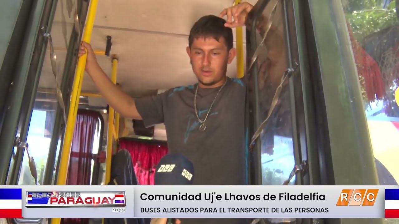 Elecciones PY 2023:  Buses alistados para el traslado de los electores