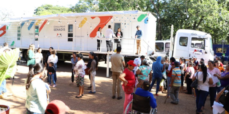 En Arroyos y Esteros ya opera la nueva clínica móvil de la SENADIS