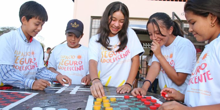 Adolescentes de Tobatí ya disfrutan de un entorno sano y protegido en el Espacio Seguro