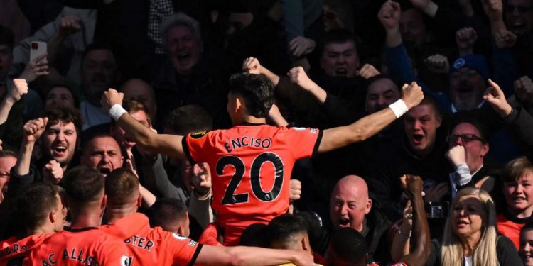 ¡Protagonista! Brighton utilizó a Julio Enciso para promocionar el próximo juego