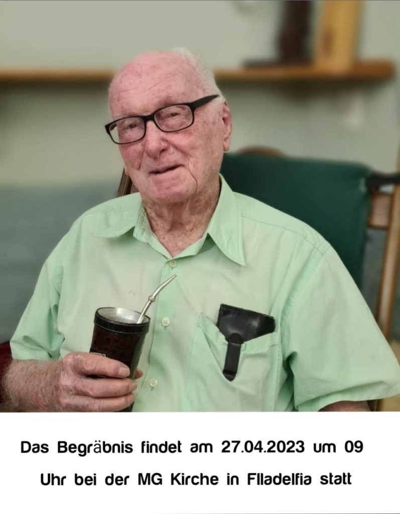 Rudolf Dyck: el ciudadano ilustre que dejó huellas imborrables en la salud de las colonias del Chaco Rudolf Dyck: el ciudadano ilustre que dejó huellas imborrables en la salud de las colonias del Chaco