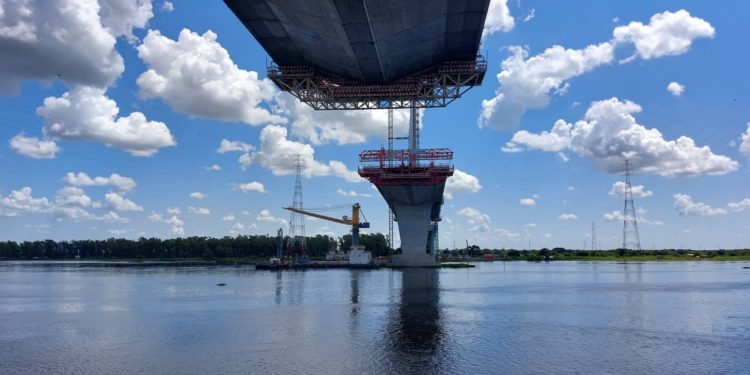 Puente Héroes del Chaco supera el 90% de avance a marzo Puente Héroes del Chaco supera el 90% de avance a marzo