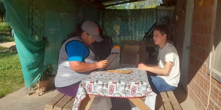 Evaluación socioeconómica para Becas Itaipu se realiza en localidades del Chaco