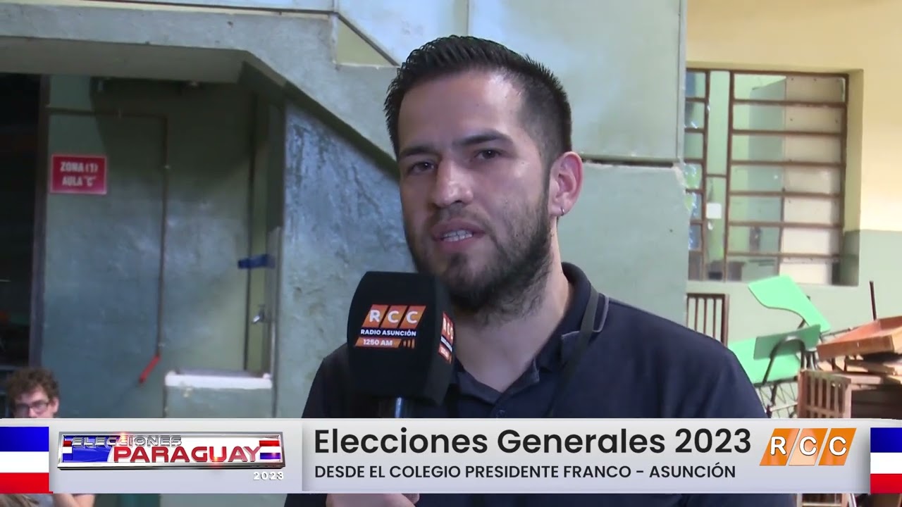 Elecciones PY 2023: Una mañana cívica sin mayores inconvenientes en el Col. Presidente Franco