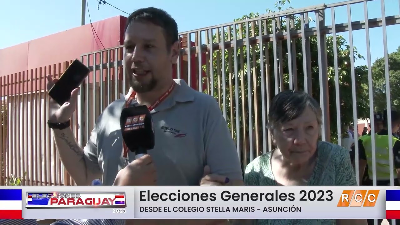 Elecciones PY 2023: Una jornada cívica tranquila y con gran afluencia en el Col. Stella Maris