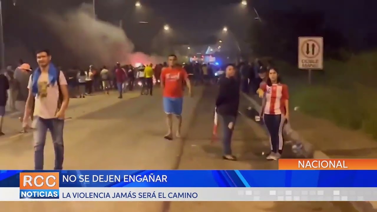 La violencia jamás será el camino, no se dejen engañar