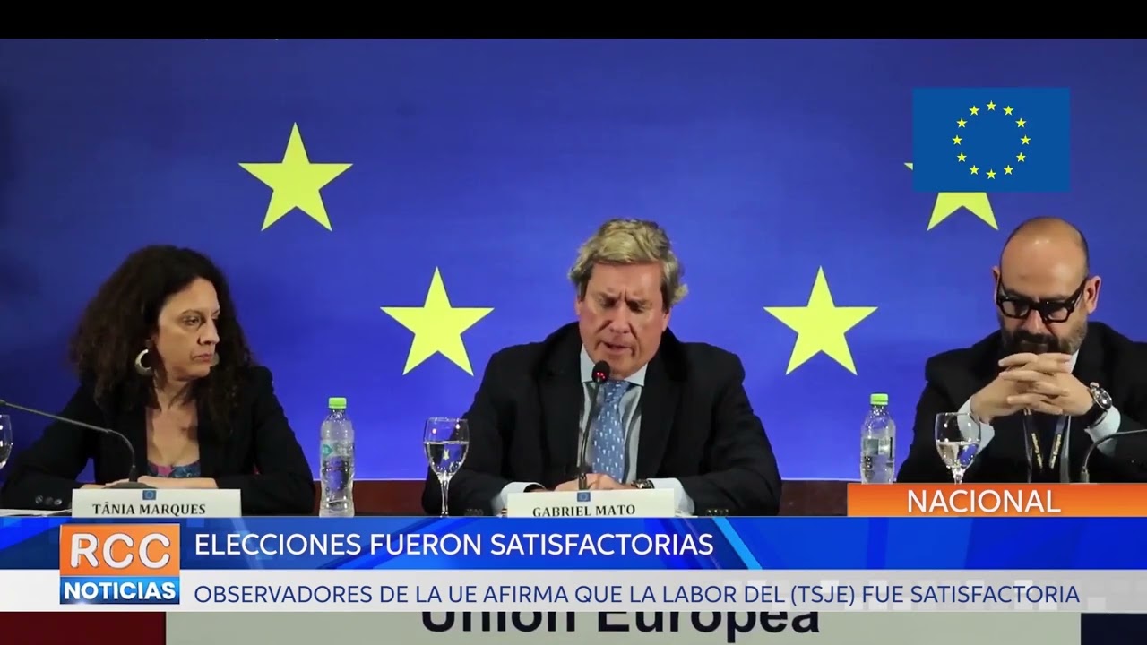 Observadores de la UE afirman que elecciones fueron satisfactorias, pero señalan puntos a mejorar