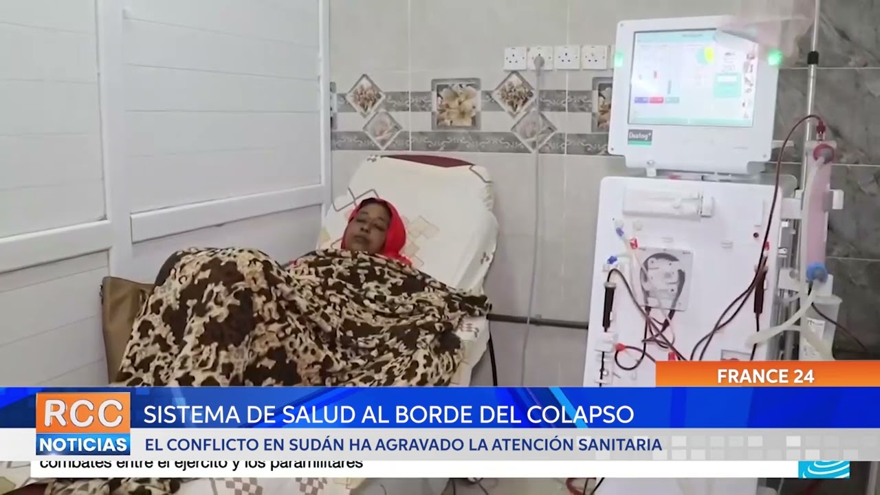 Sistema de salud al borde del colapso por enfrentamientos en Sudán
