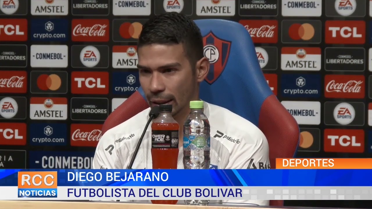 Cerro Porteño vs Bolivar: Palabras del futbolista Diego Bejarano