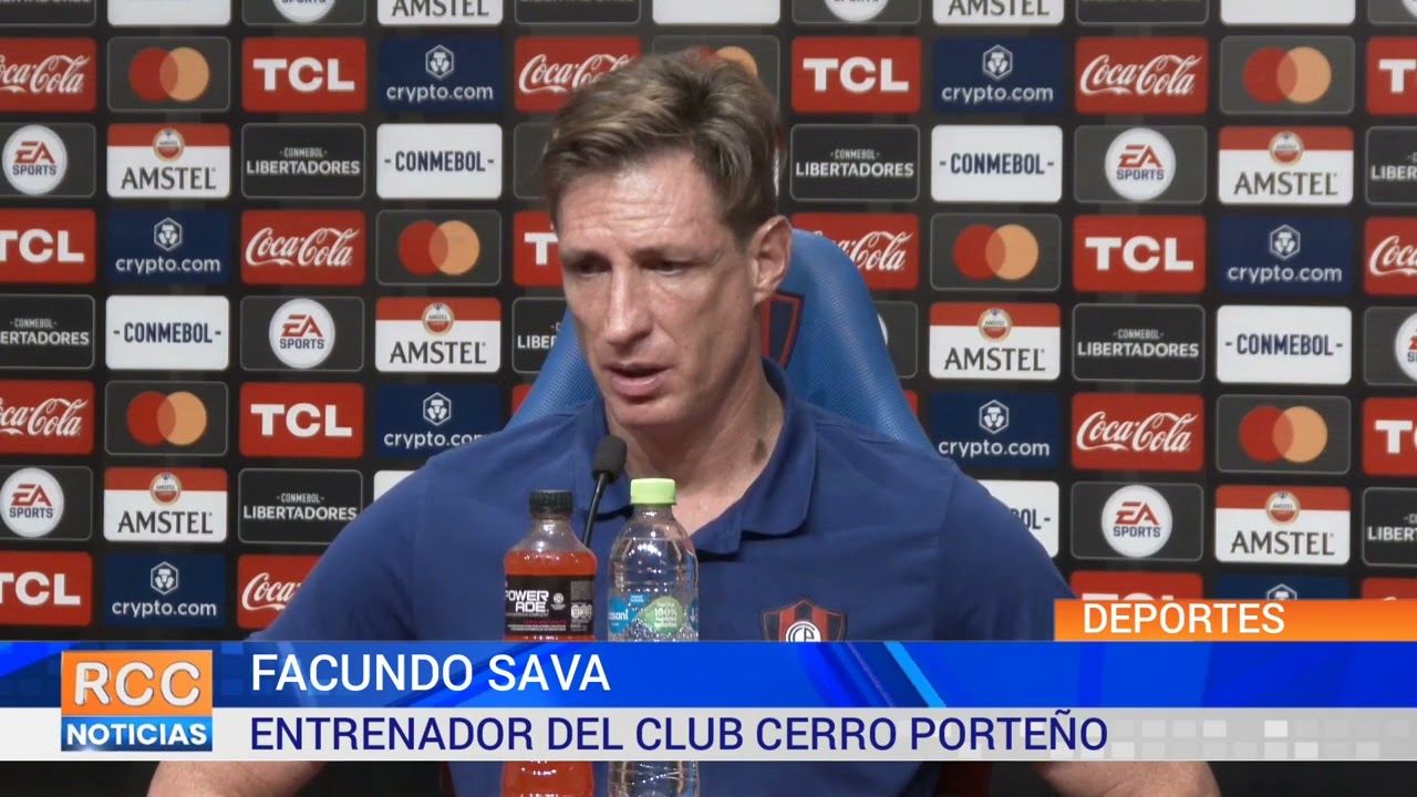 Cerro Porteño vs Bolivar: Palabras del DT Facundo Sava