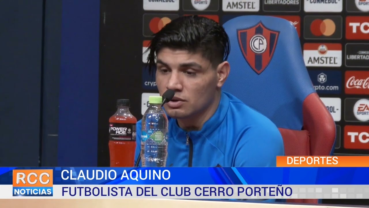 Cerro Porteño vs Bolivar: Palabras del futbolista Claudio Aquino