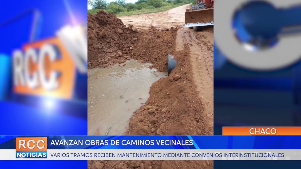 Caminos vecinales no pavimentados ya están siendo intervenidos en el departamento de Boquerón