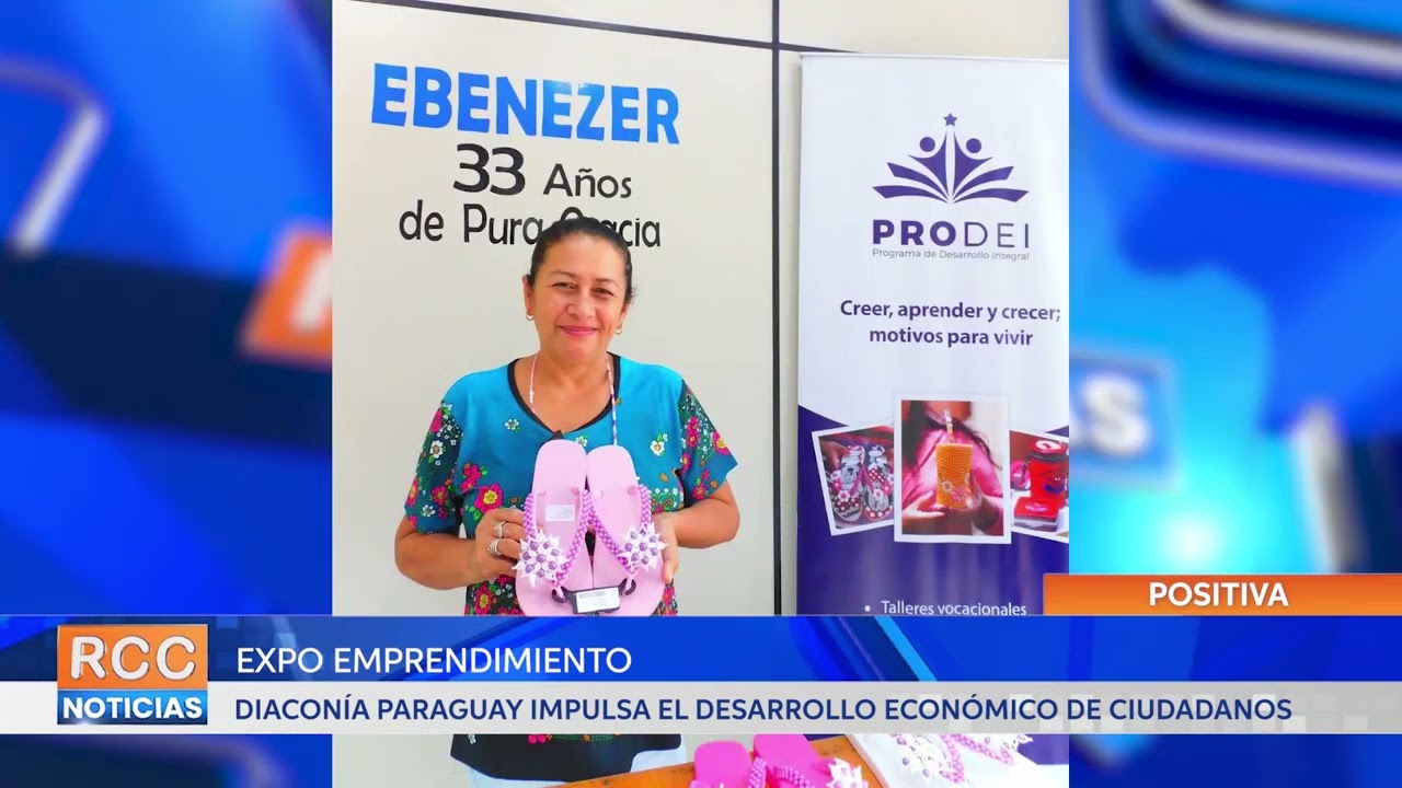 La ONG Diaconía Paraguay impulsa la “Expo Emprendedores” en la ciudad de San Antonio