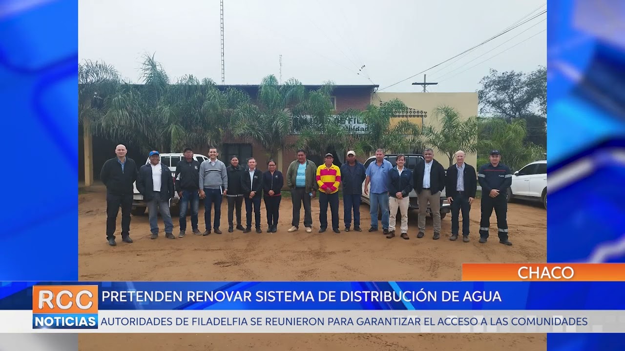 Pretenden la renovación de red de agua en comunidades indígenas de Filadelfia