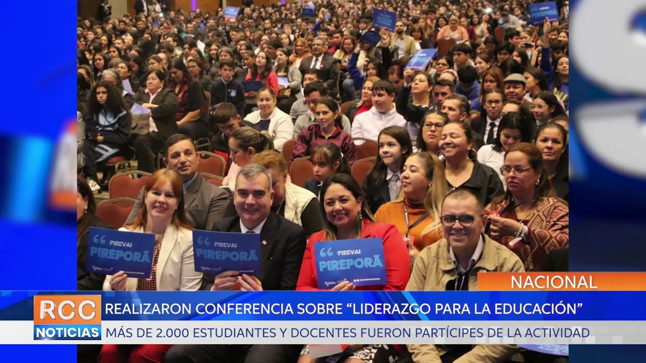 Realizaron conferencia sobre “Liderazgo para la educación” ante 2.700 estudiantes y docentes