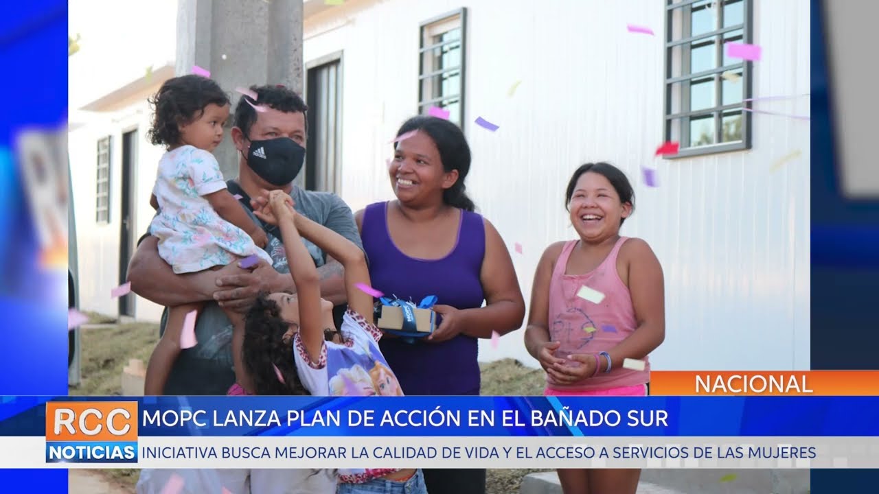 MOPC incorpora plan de acción para mejorar la calidad de vida de las mujeres en el bañado Tacumbú