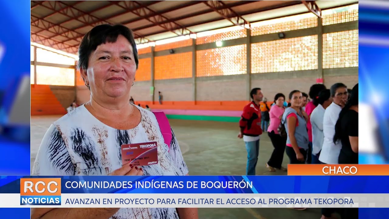 Procuran facilitar aportes de Tekopora para comunidades indígenas del distrito de Boquerón