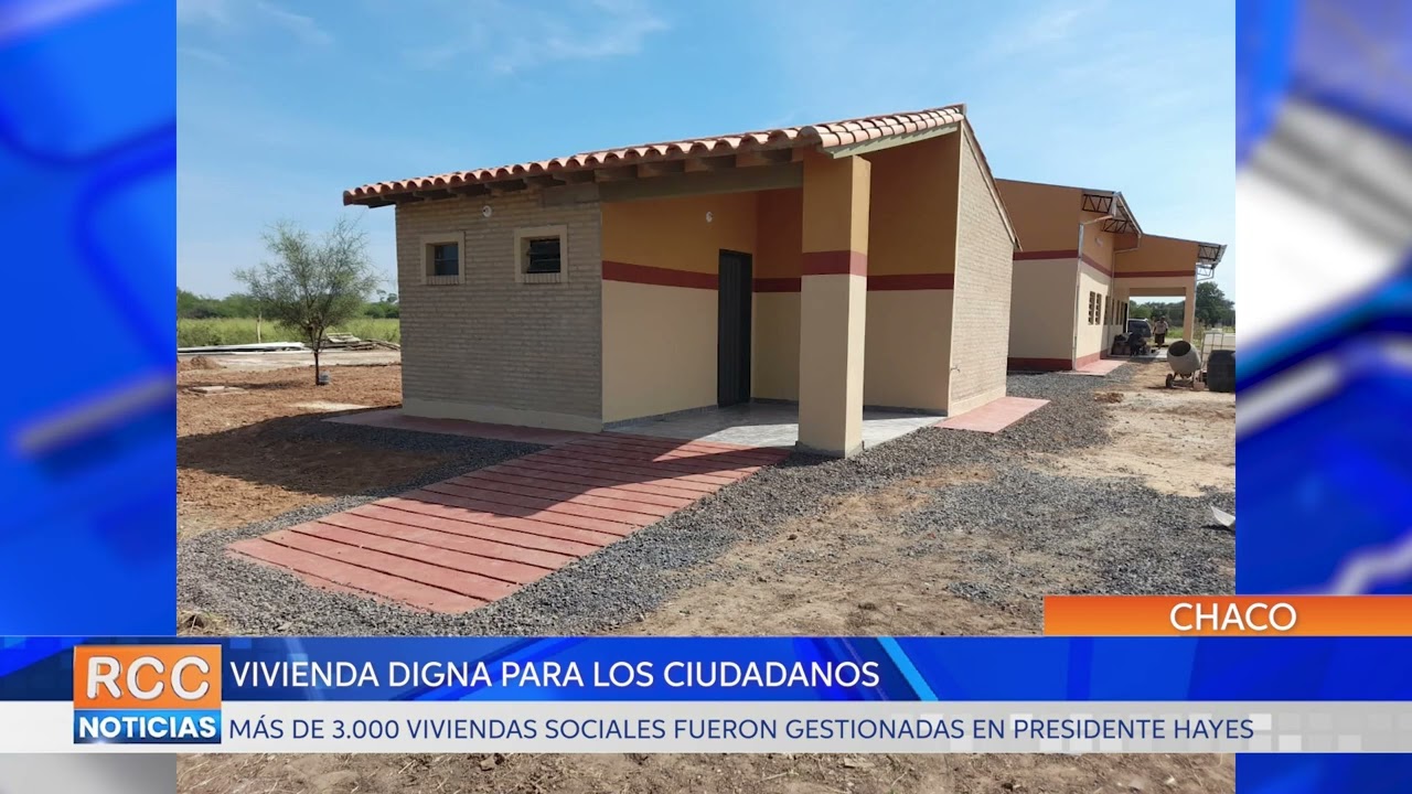 Más de 3.100 viviendas sociales gestionadas en el departamento de Pdte. Hayes