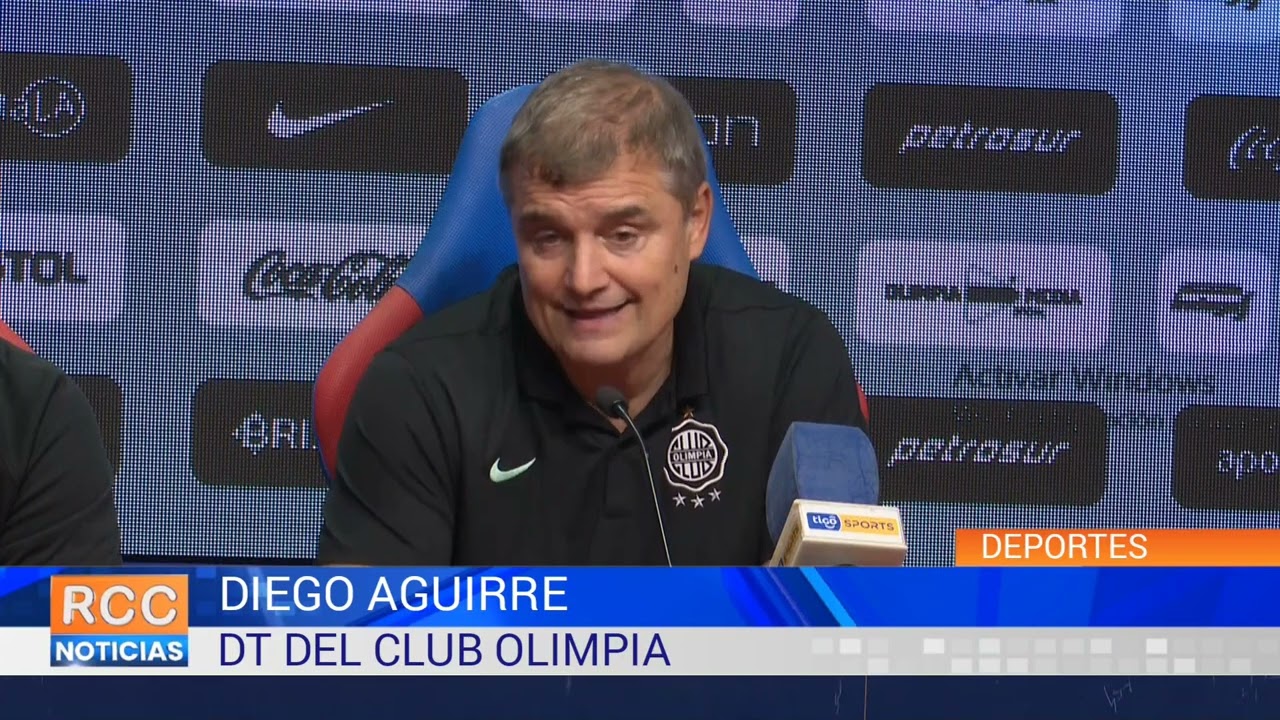 Cerro Porteño vs Olimpia: Palabras del DT Diego Aguirre