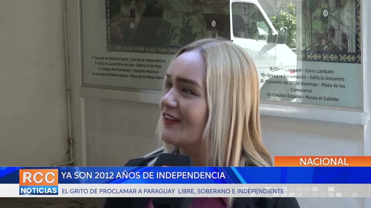 El grito de proclamar a Paraguay  libre, soberano e independiente
