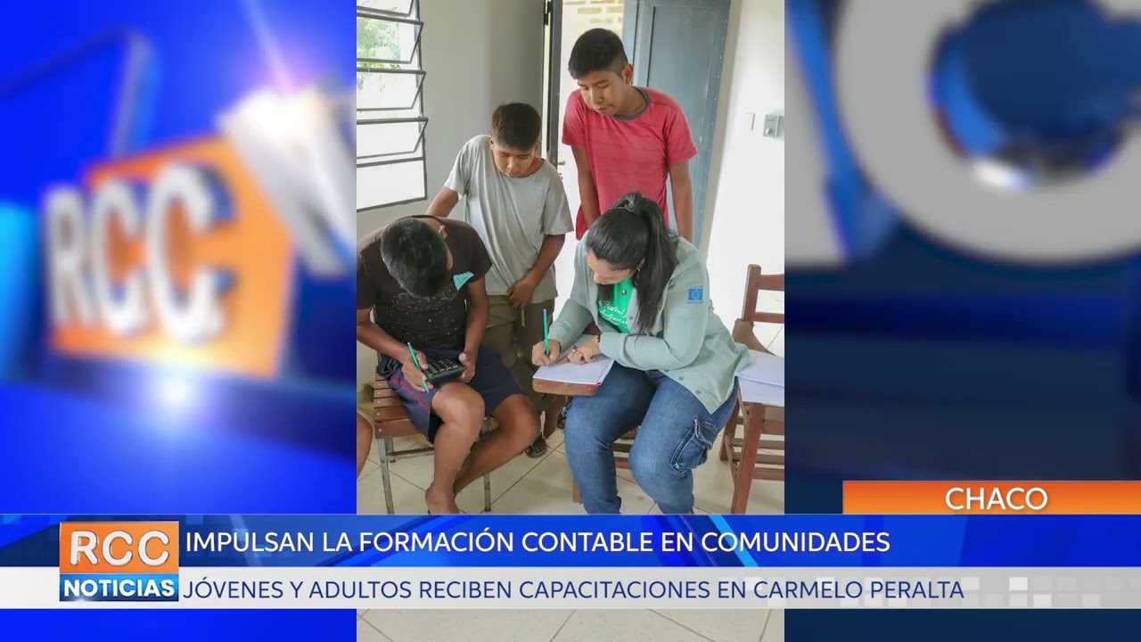 Impulsan curso de contabilidad básica a comunidades indígenas de Carmelo Peralta