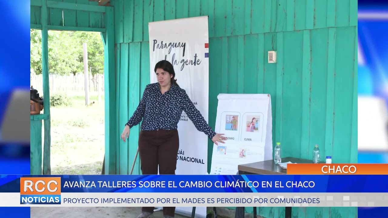 Talleres sobre el cambio climático llegaron a comunidades de Alto Paraguay