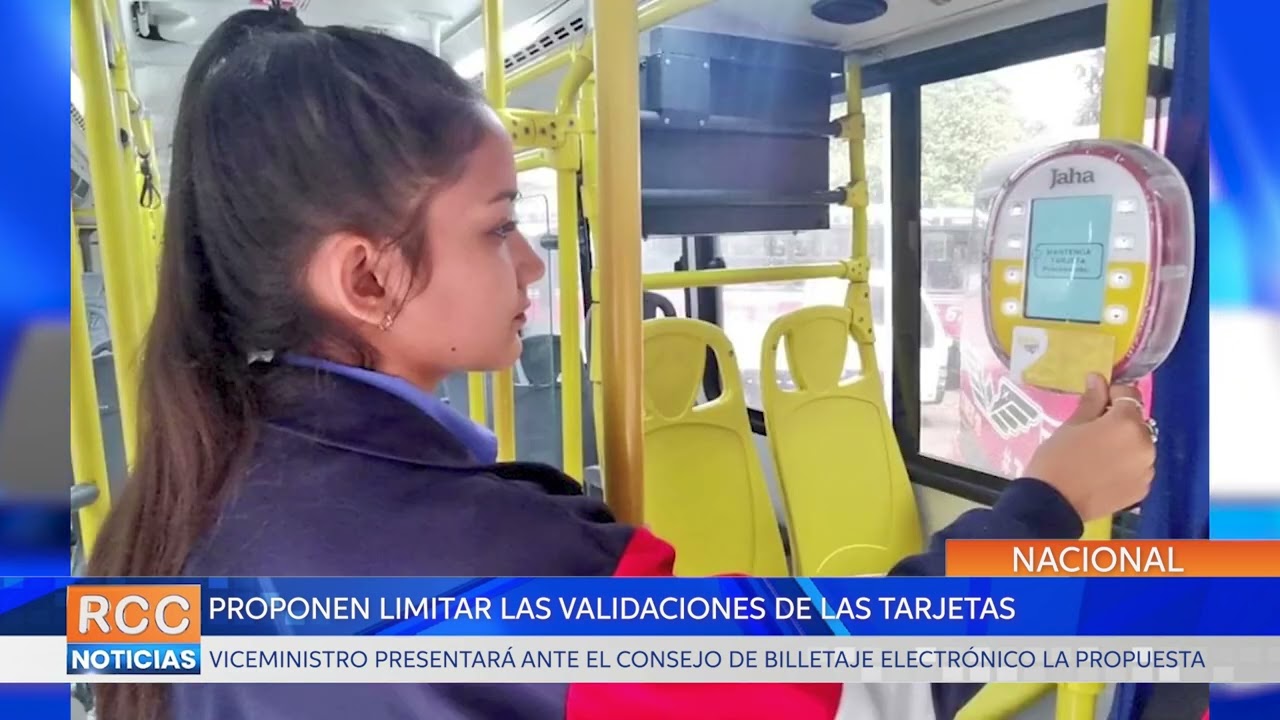 Propondrán limitar validaciones por día de tarjetas de billetaje electrónico
