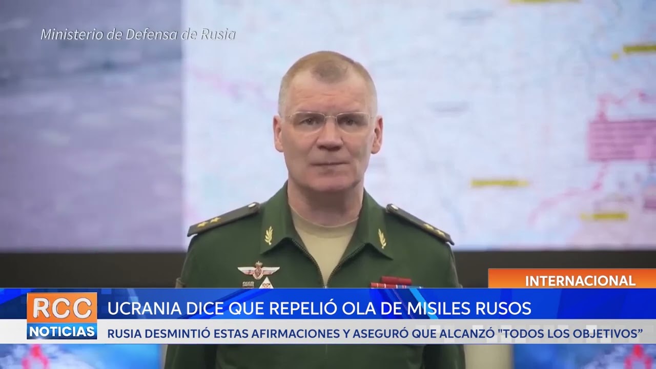 Ucrania dice que repelió ola de misiles rusos